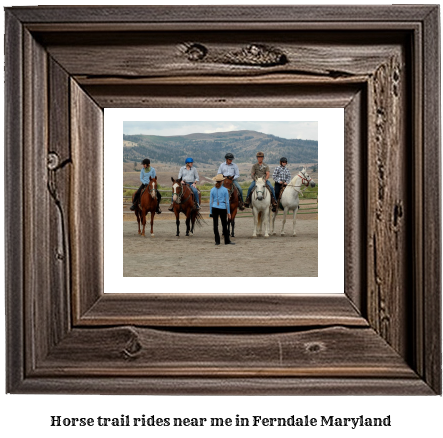 horse trail rides near me in Ferndale, Maryland